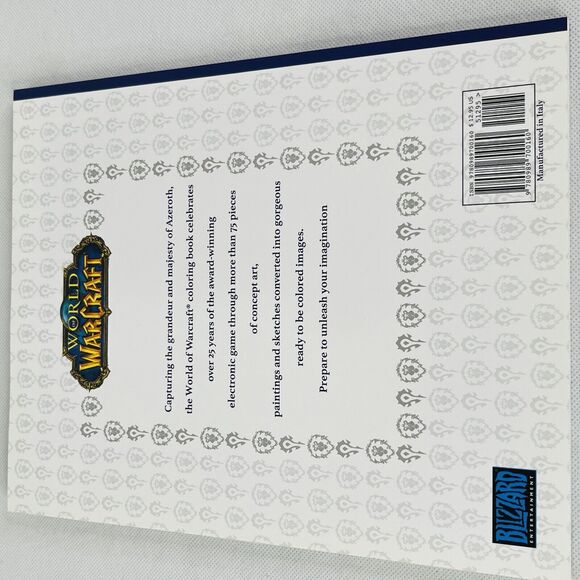 5 for $25| World of Warcraft : An Adult Coloring Book, Paperback by Blizzard - Picture 2 of 3